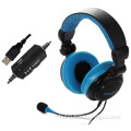 7.1 Simulated surround sound stereo Gaming Headphone with mic For PC foldable overhead headset